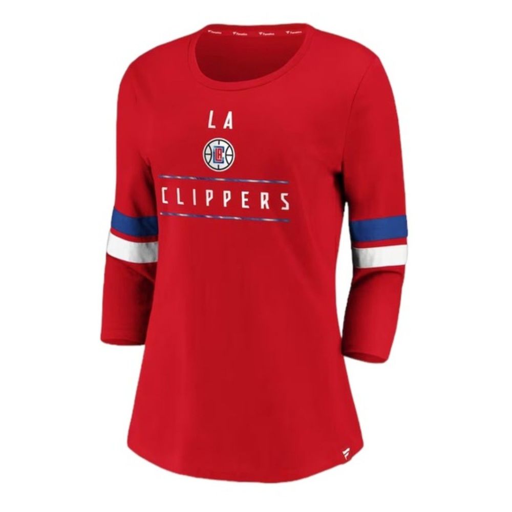 LA Clippers Women's Iconic Prolific Modern 3/4-Sleeve T-Shirt